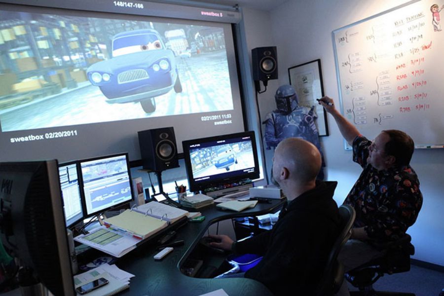 Video Editor working on Brand Film